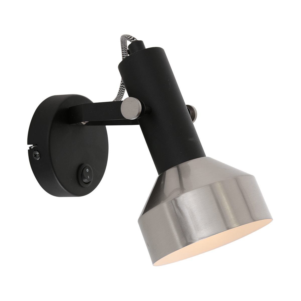 Steinhauer - 3337ZW - Wandleuchte-Spot Acier