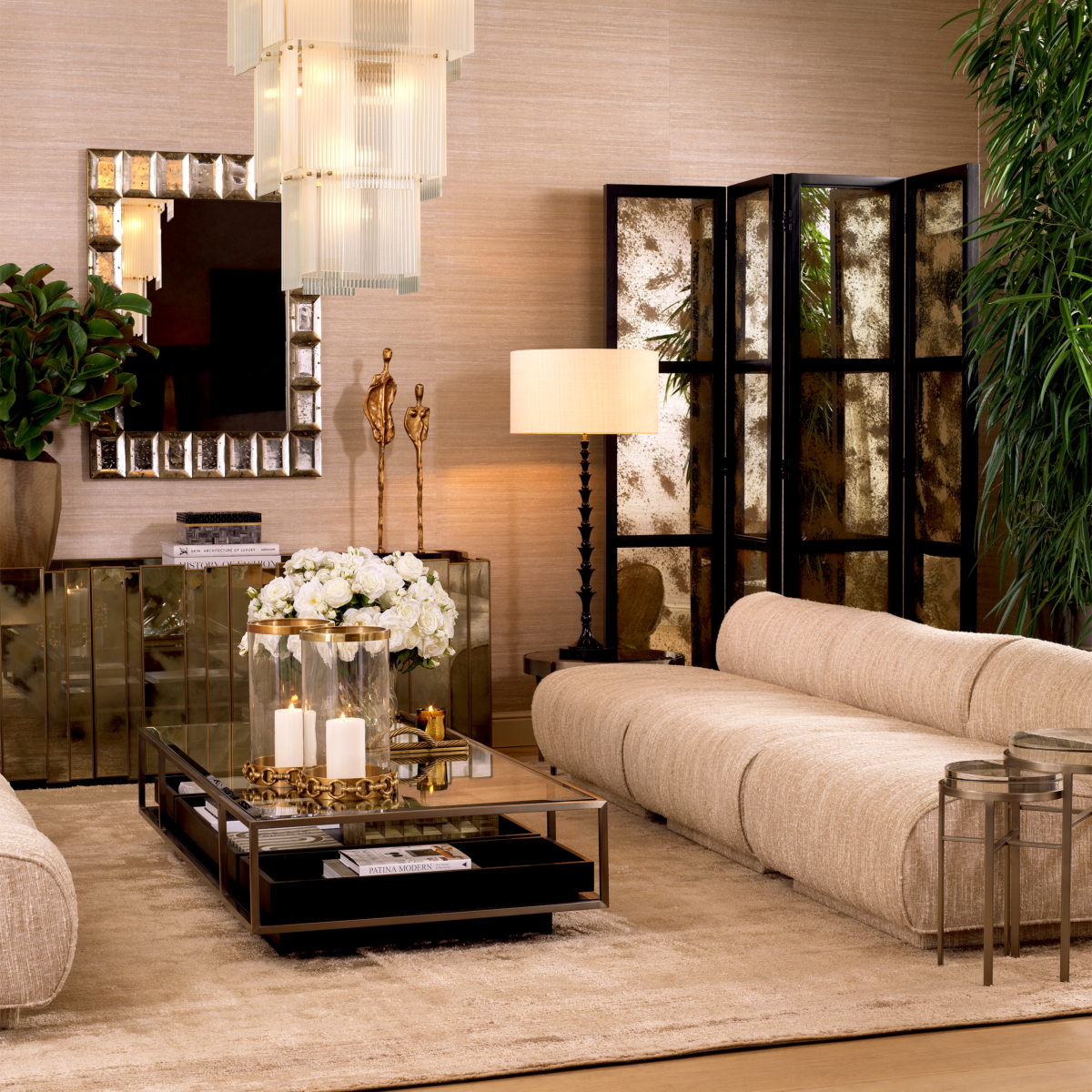 Eichholtz&nbsp;Beistelltisch Hoxton 2er-Set&nbsp;119422