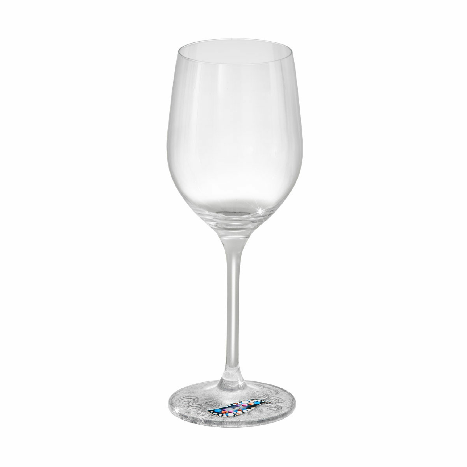 KOLARZ-Austrolux Leuchten&nbsp;Verre à vin argenté Kiss&nbsp;0365.91.AG