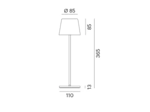Molto Luce&nbsp;AESTA lampe de table&nbsp;100-50009g00