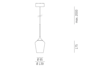 Molto Luce&nbsp;COCKTAiL suspension&nbsp;110-011113600960d