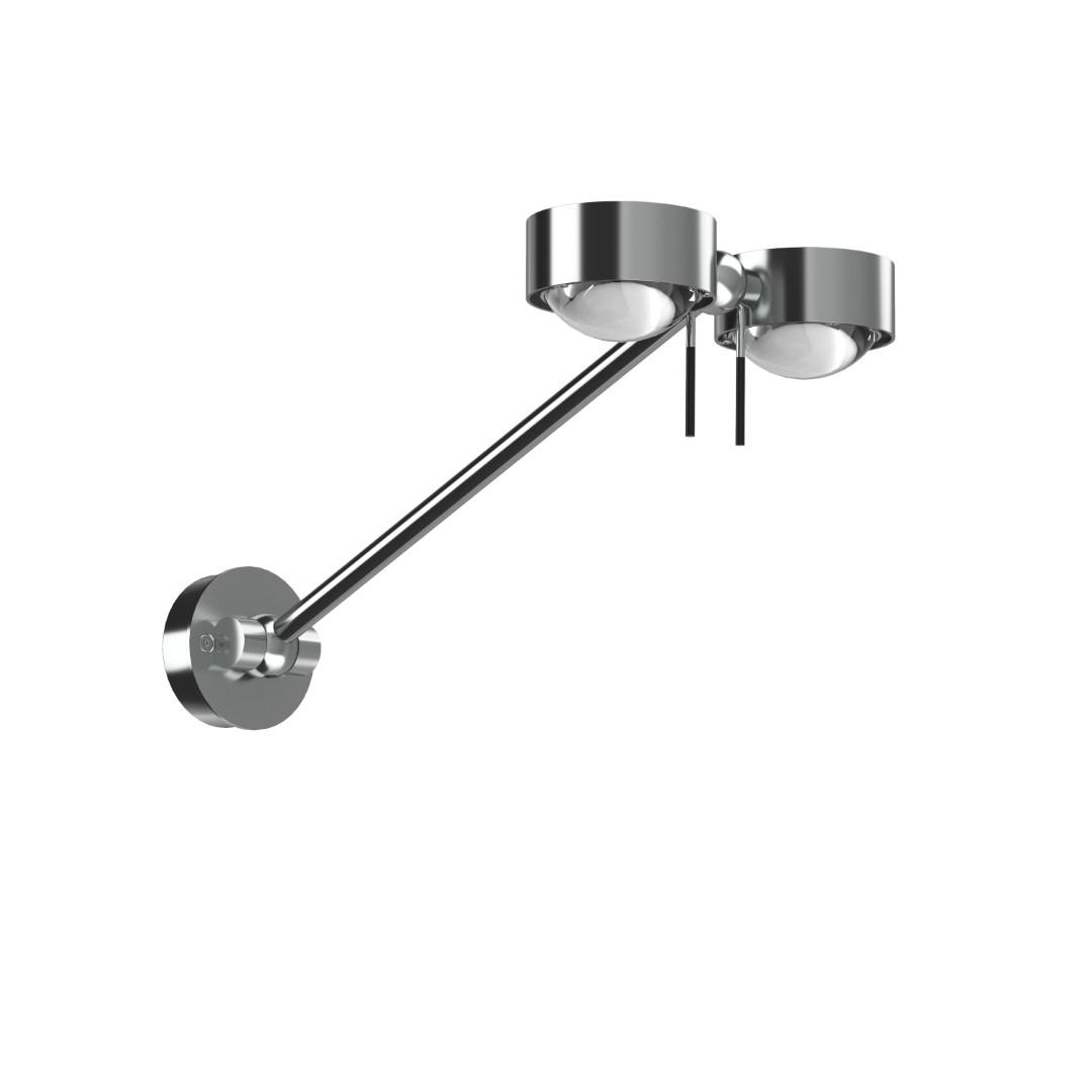 Top Light Leuchten&nbsp;Puk Mini Wing Twin - G9 Fassung / black matt / chrome / 200&nbsp;2-09202-02