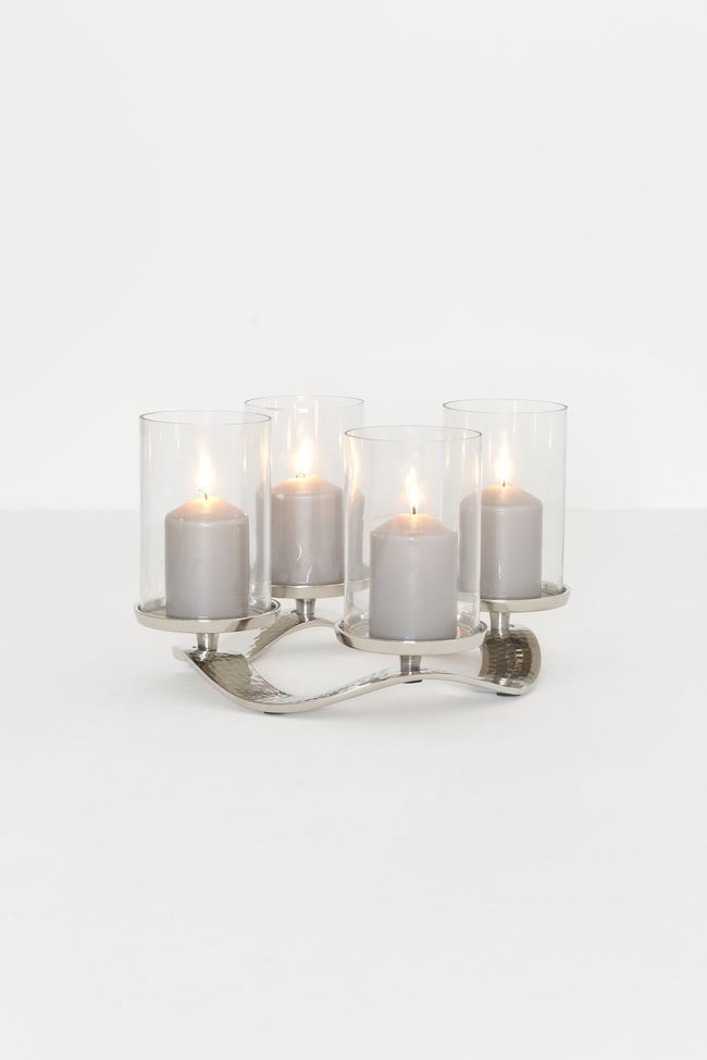 Kerzenhalter von Holländer Leuchten Adventskranz 4-flg. CORONA PICCOLO 201 3512