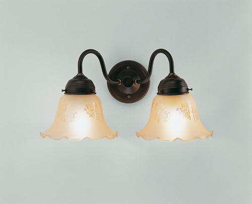 Berliner MessinglampenWandleuchte Lietzenburg