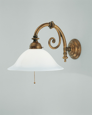 Berliner Messinglampen - A38-38op B - Wandleuchte Ensemble