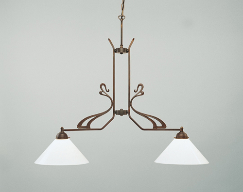 Berliner Messinglampen - D42-70op B - Hängeleuchte Schinkel