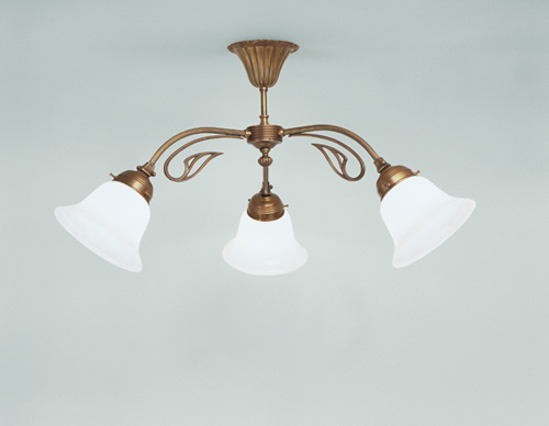 Berliner Messinglampen - D58-40op B - Deckenleuchte Palais Royal