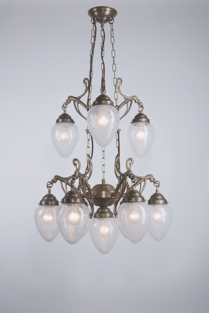 Berliner MessinglampenKronleuchter Lindenhof