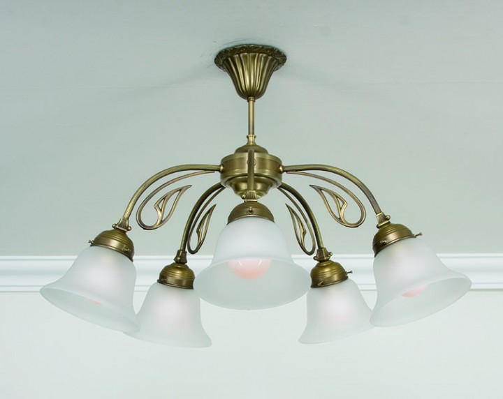 Berliner MessinglampenDeckenleuchte Palais Royal