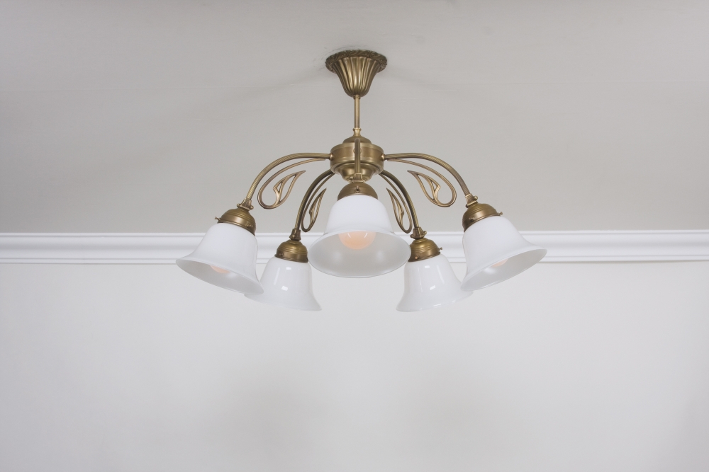 Berliner Messinglampen - D258-40op B - Deckenleuchte Palais Royal