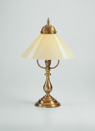 Berliner Messinglampen - V2-25eb A - Tischleuchte Contessa