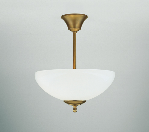 Berliner Messinglampen - D76-98op A - Deckenleuchte Arcadia