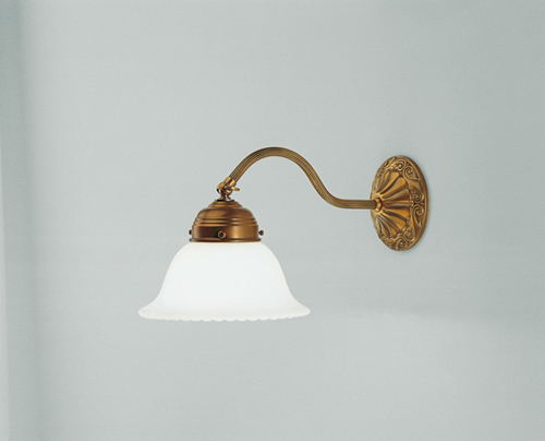 Berliner Messinglampen - A3-10op B - Wandleuchte Ensemble