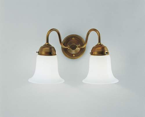 Berliner MessinglampenWandleuchte Lietzenburg