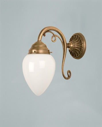 Berliner MessinglampenWandleuchte Mendelssohn