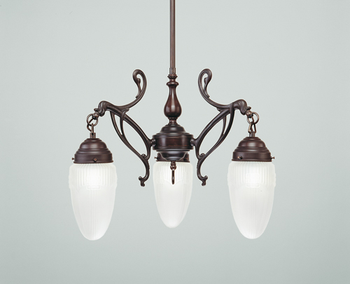 Berliner MessinglampenKronleuchter Lindenhof