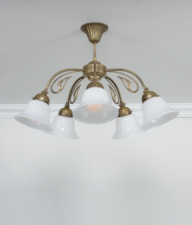 Berliner MessinglampenHängeleuchte Palais Royal