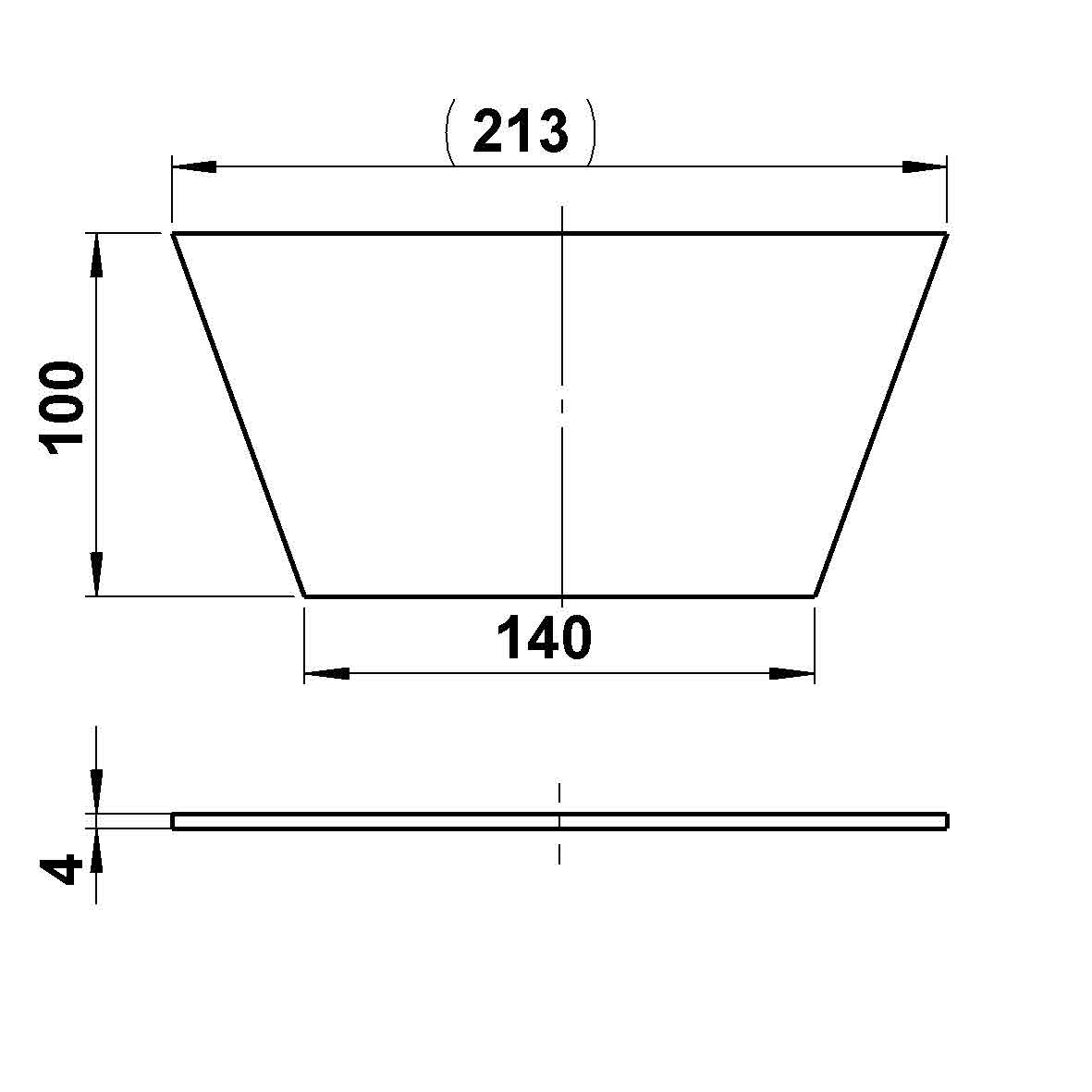 Albert LeuchtenG 110, ESG-Glas fein Struktur