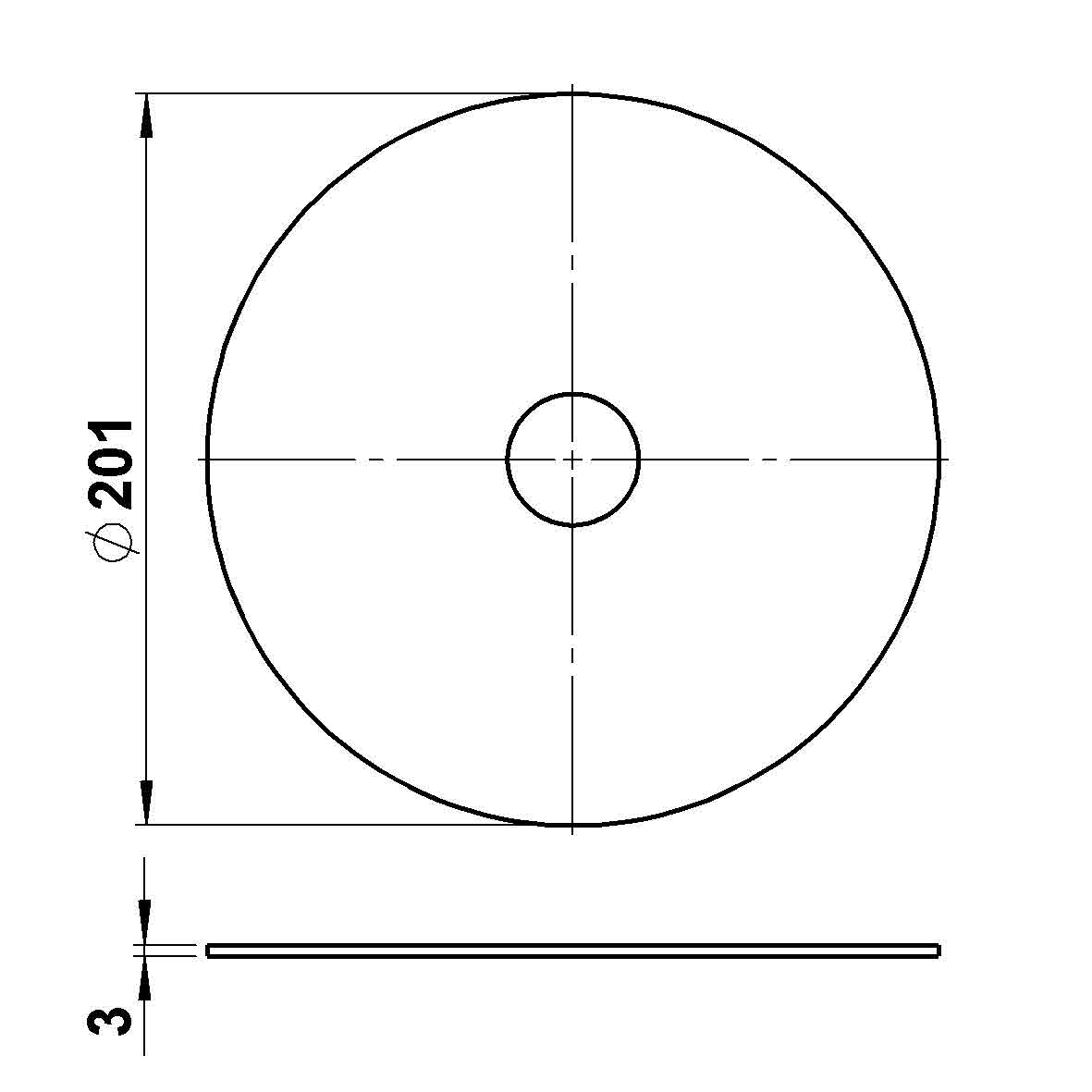 Albert LeuchtenG 478, Acryl-Ring satiniert