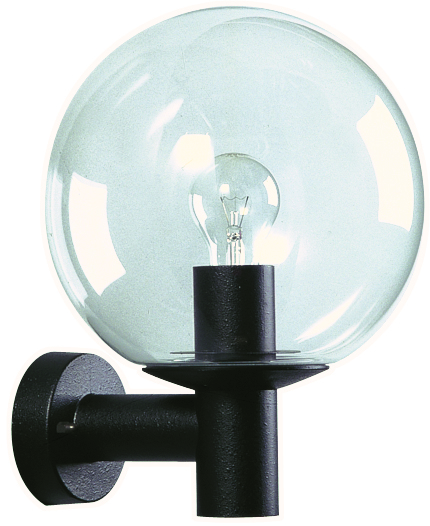 Albert Leuchten - 660639 - Wandleuchte Typ Nr. 0639 - Farbe: schwarz, für 1 x Lampe, E27
