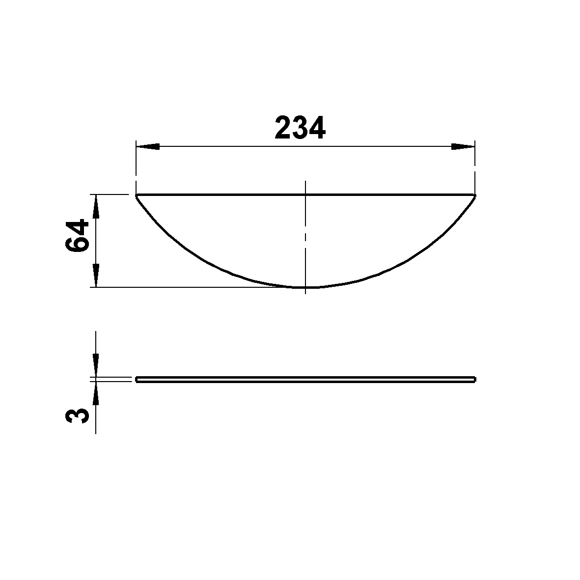 Albert LeuchtenG 438, Milchüberfangglas ESG