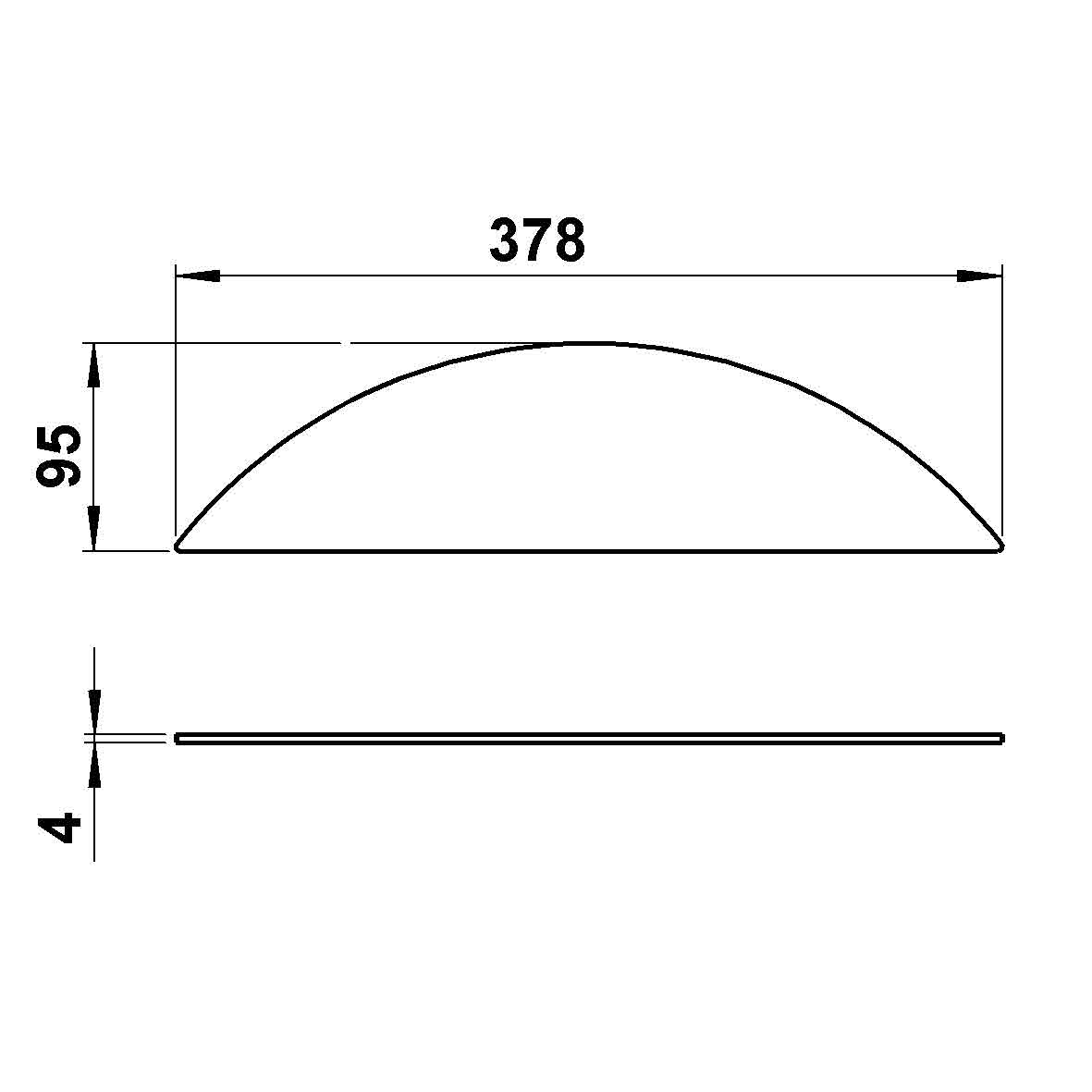 Albert LeuchtenG 319, Milchüberfangglas ESG