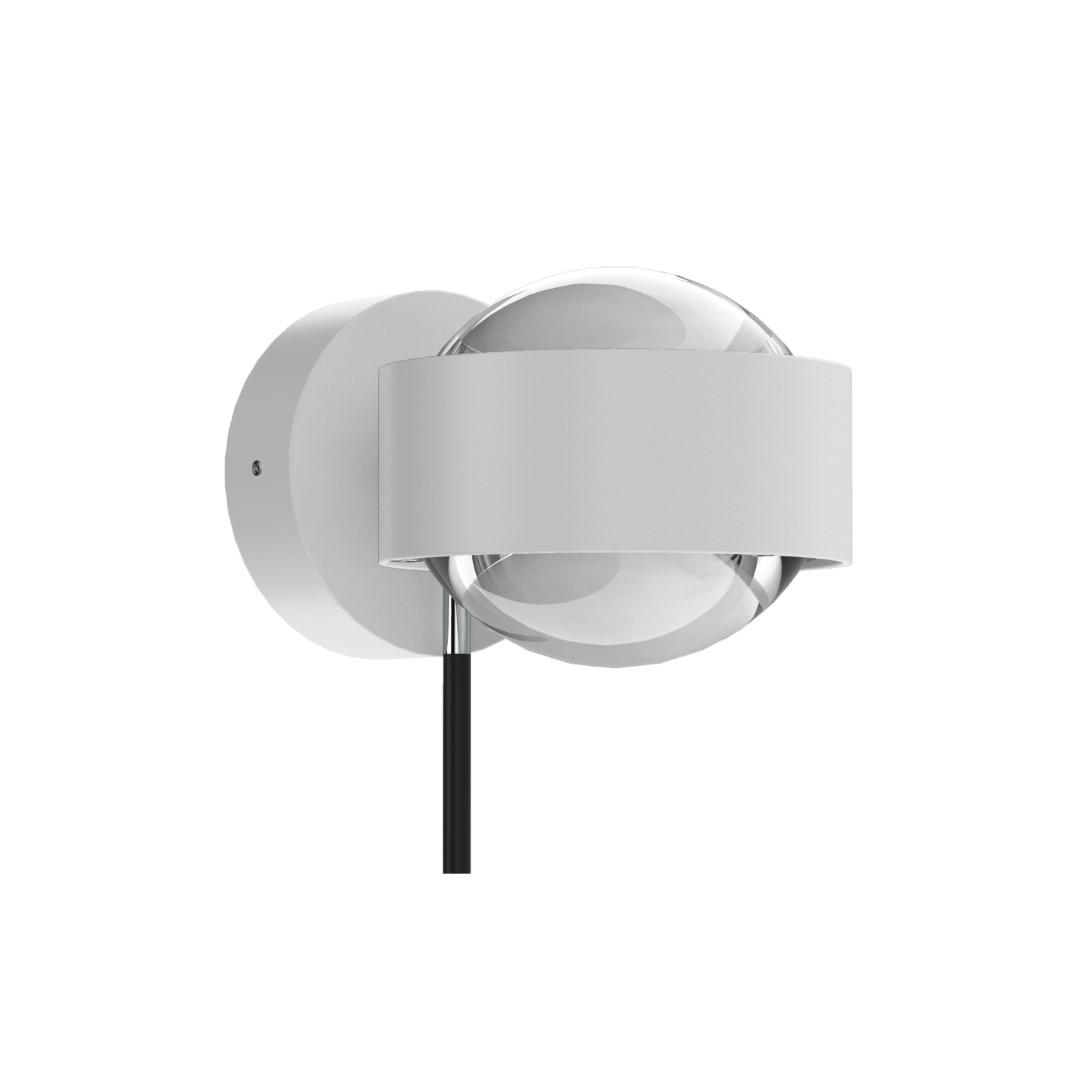 Top Light LeuchtenPuk Mini Wall Plus - douille G9 / blanc mat / chrome