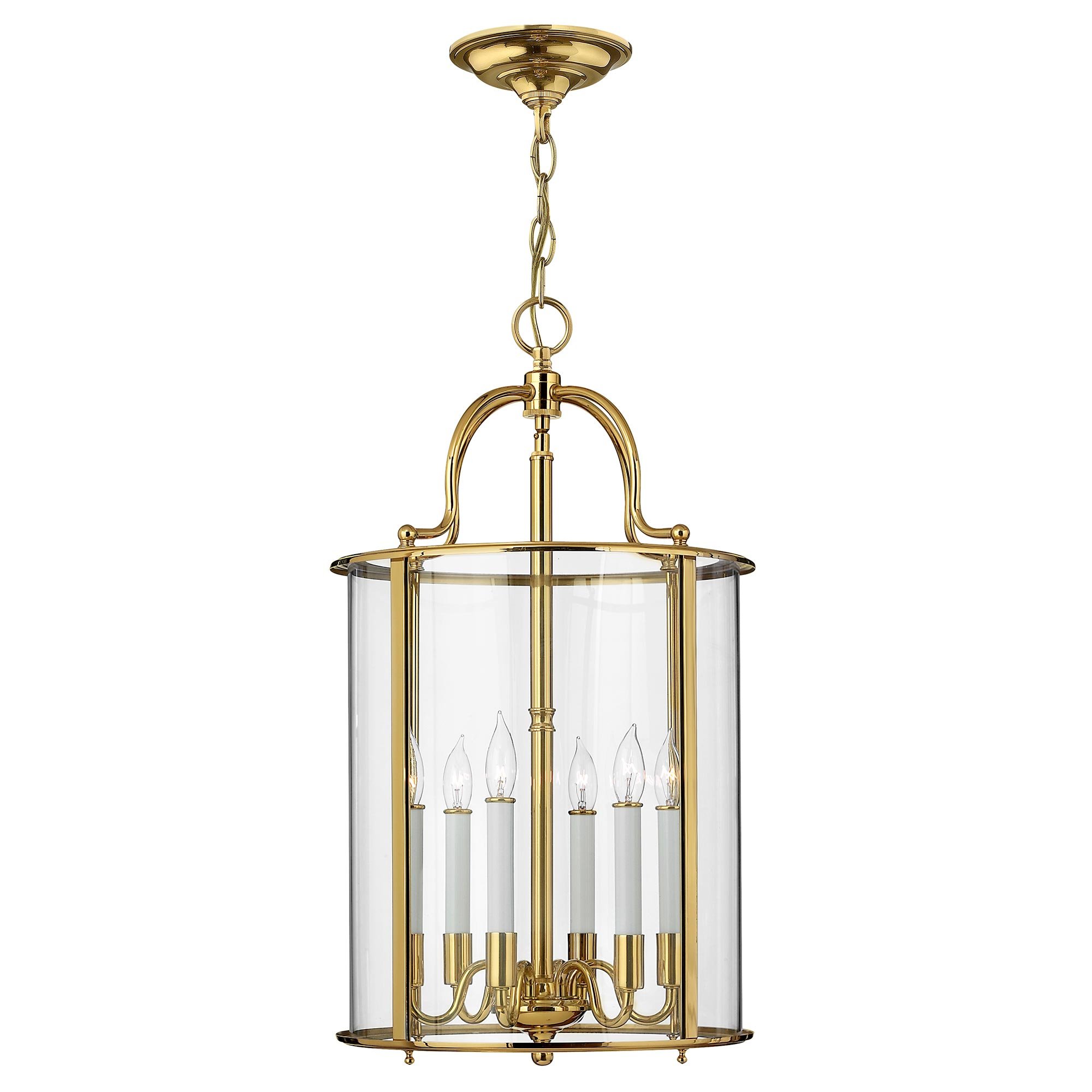 ElsteadGentry suspension grande 6 lumières - laiton poli