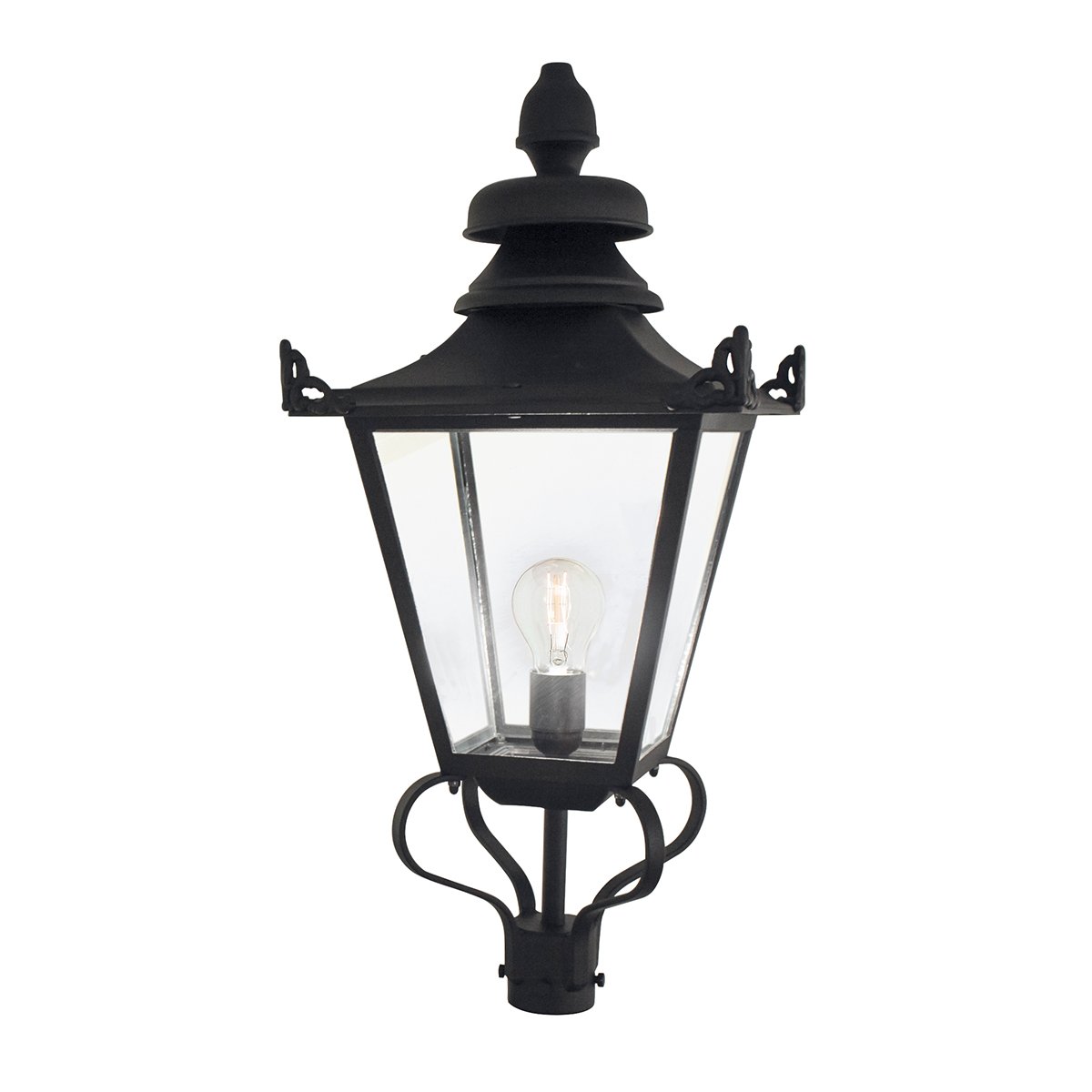 Elstead - GL1-BLACK - Grampian 1 tête de lampe uniquement - Noir