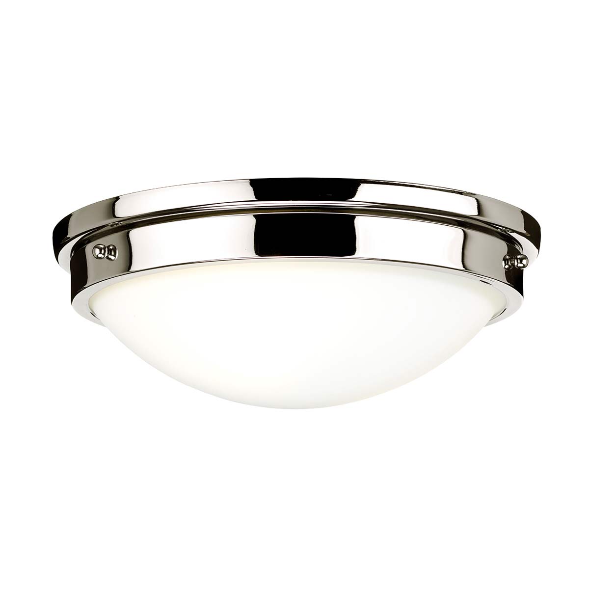 Elstead - FE-GRAVITY-F-PN - Gravity 2 Light Flush Light - Nickel poli