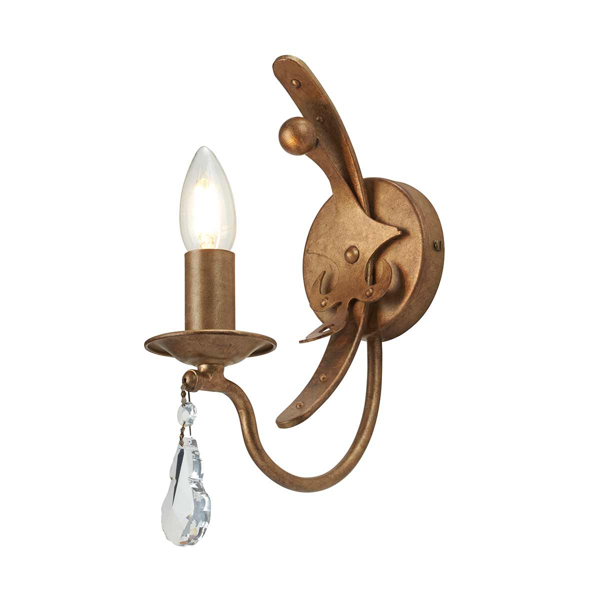 Elstead - WINDSOR1-GOLD - Windsor 1 Applique murale - Patine dorée