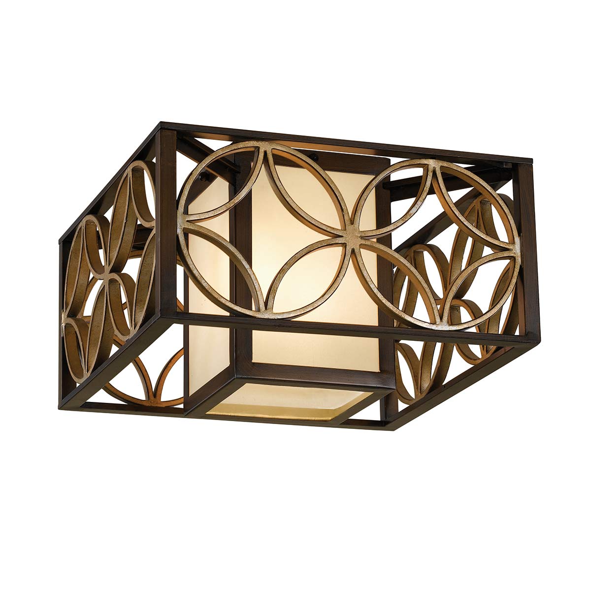 Elstead - FE-REMY-F - Remy 2 Flush - Bronze Heritage/Or Parissiene