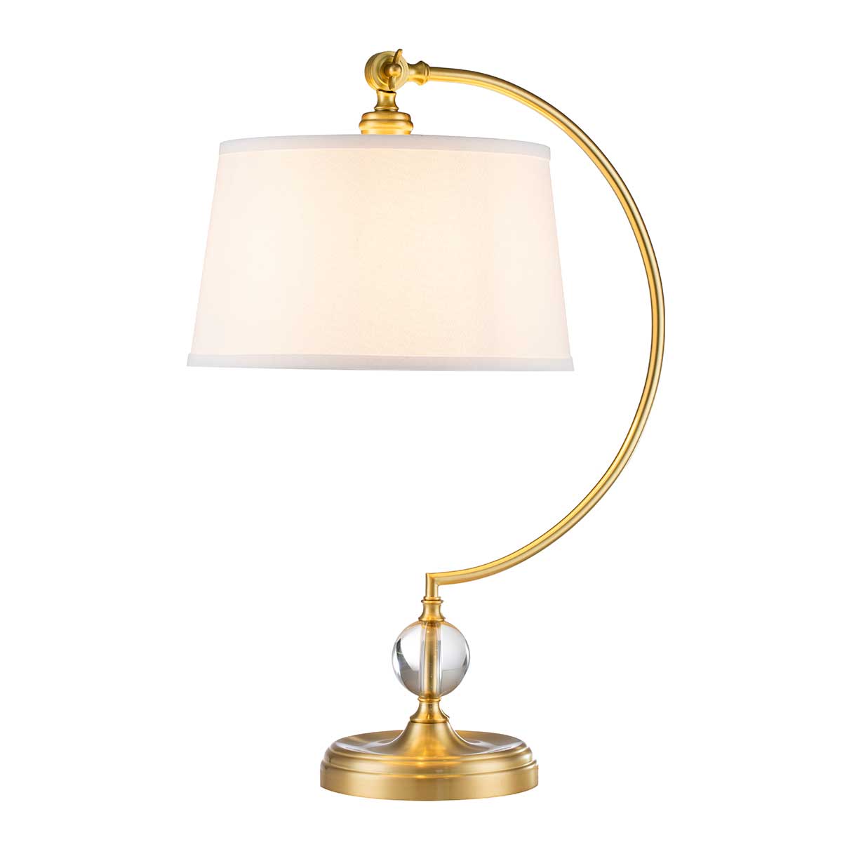 Elstead&nbsp;Jenkins 1 lampe de table légère - Laiton brossé&nbsp;QZ-JENKINS-TL-BB