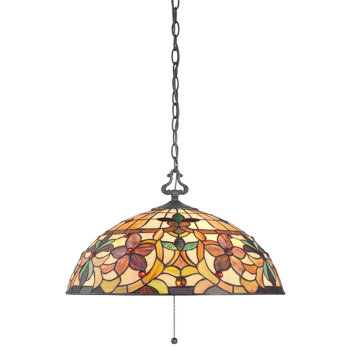 Elstead - QZ-KAMI-P - Kami 3 suspension lumineuse à 3 lumières - bronze vintage