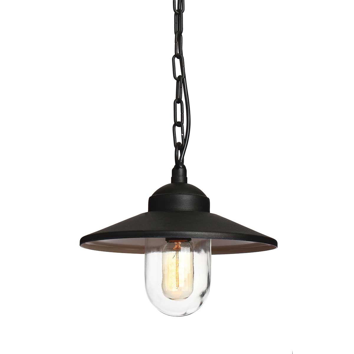 ElsteadKlampenborg lanterne guirlande lumineuse 1 - Noir