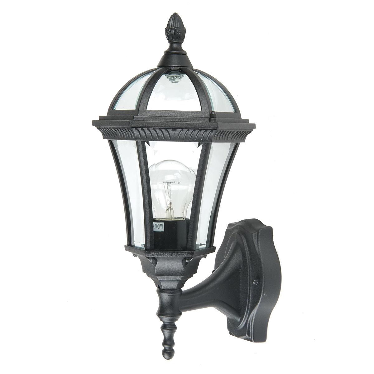 Elstead - GZH-LB1 - Ledbury lanterne murale 1 lumière - Noir