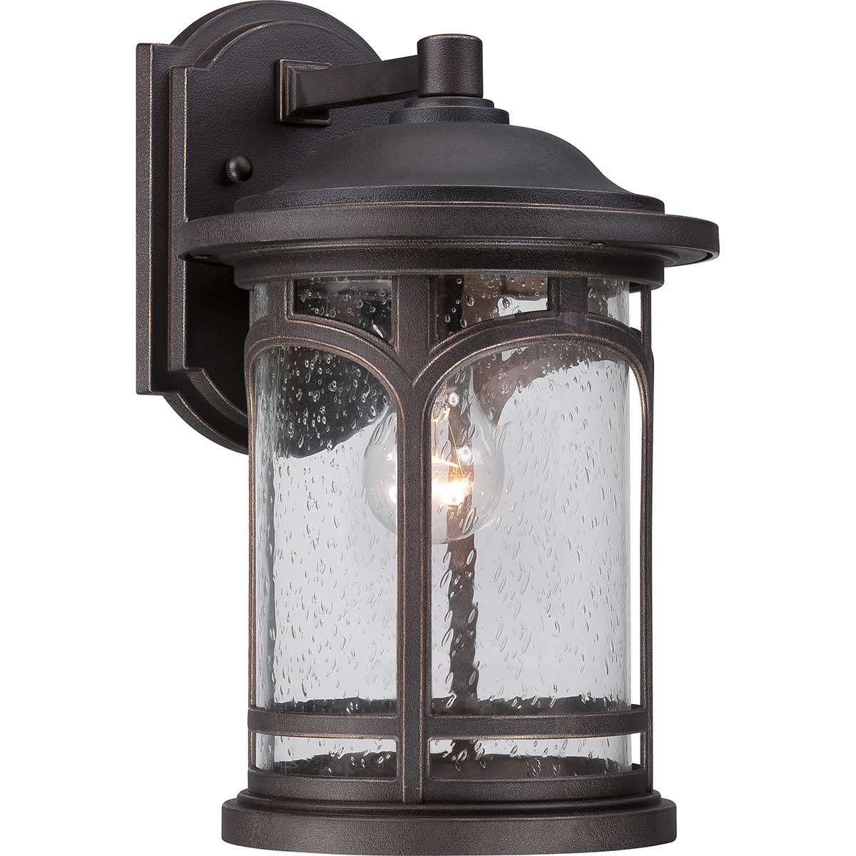 Elstead - QZ-MARBLEHEAD2-M - Marblehead 1 Light Medium Wall Lantern - Palladian Bronze