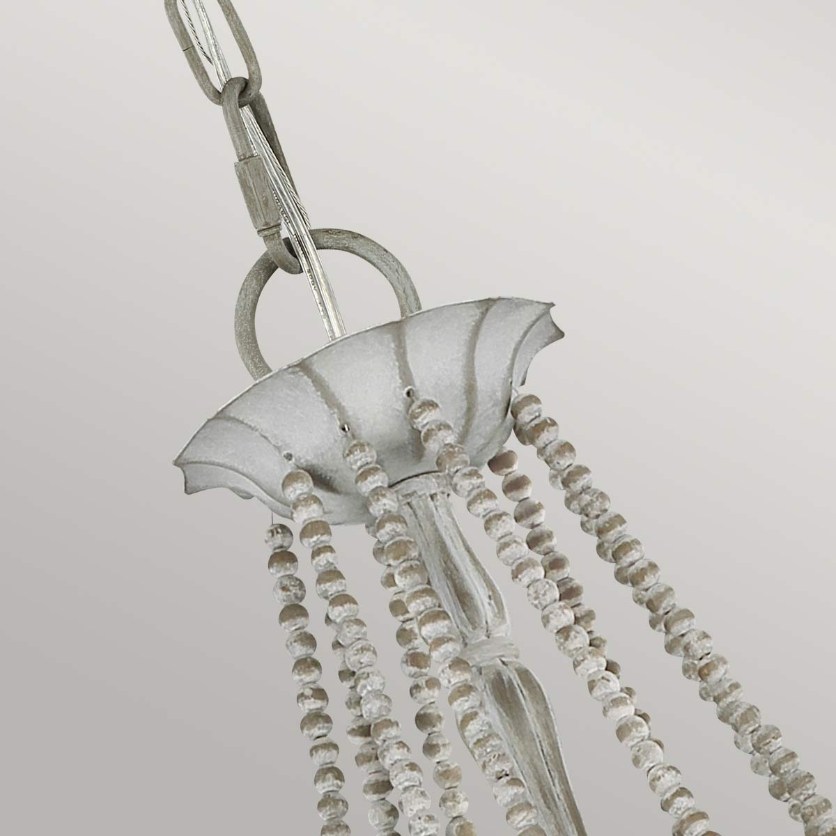 Maryville lustre à 9 lampes - gris lavé der Firma Elstead