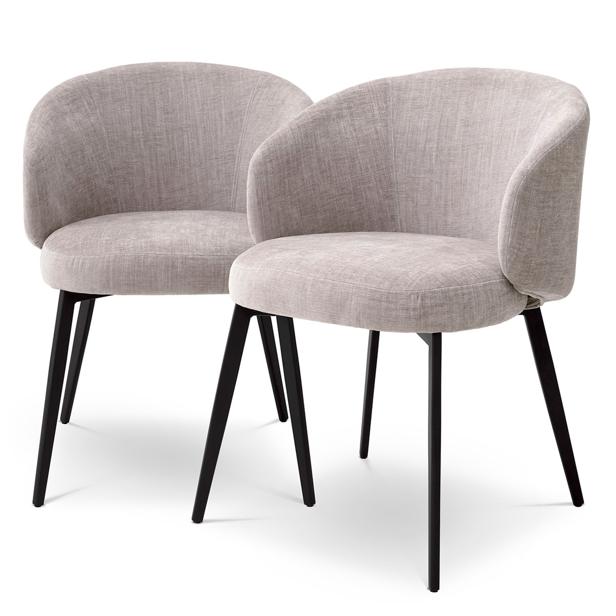 Eichholtz - 115993 - Esszimmerstuhl Lloyd mit Armlehne 2er Set