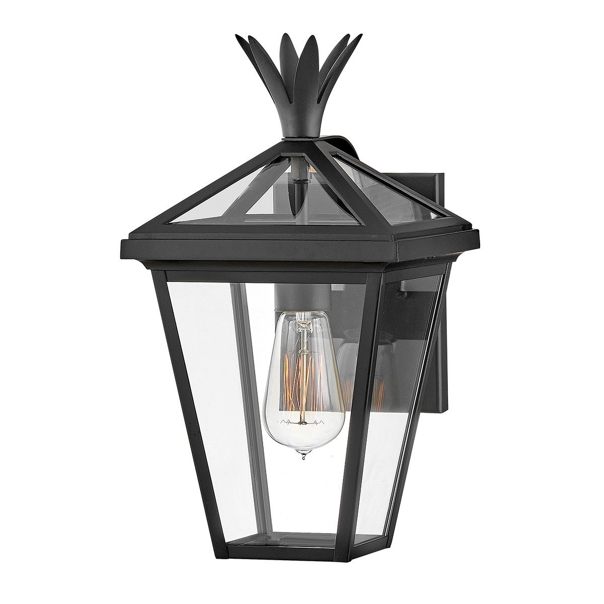 Elstead - HK-PALMA-S-BK - Palma 1lt Petite lanterne murale - Noir