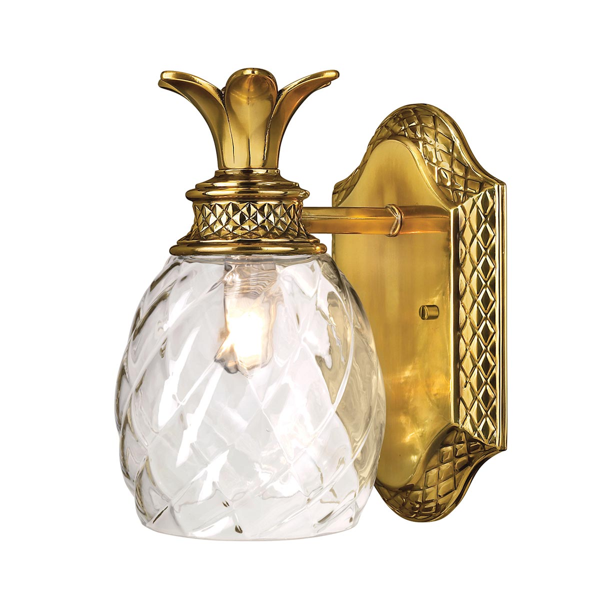 ElsteadPlantation Applique murale simple - Laiton bruni