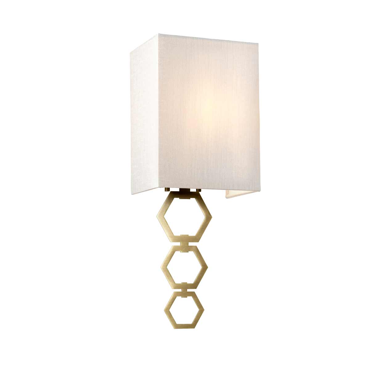 ElsteadRia Small 1 Light Applique murale - Laiton vieilli