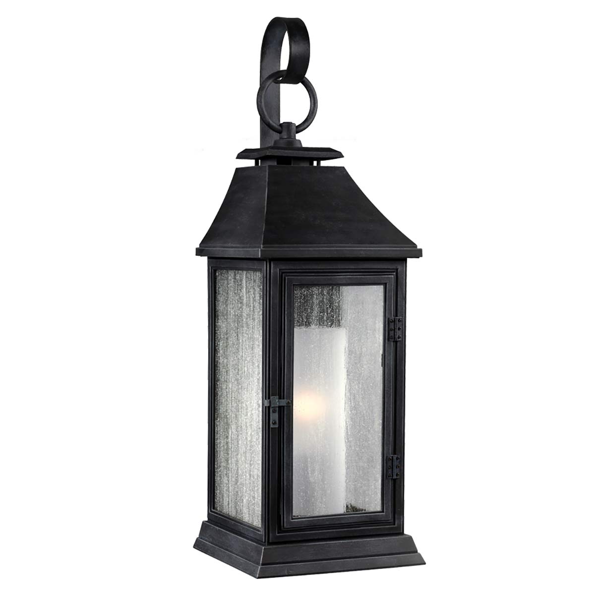 Elstead - FE-SHEPHERD-2S - Shepherd 1 Licht kleine Wandlaterne - Dunkel verwittertes Zink