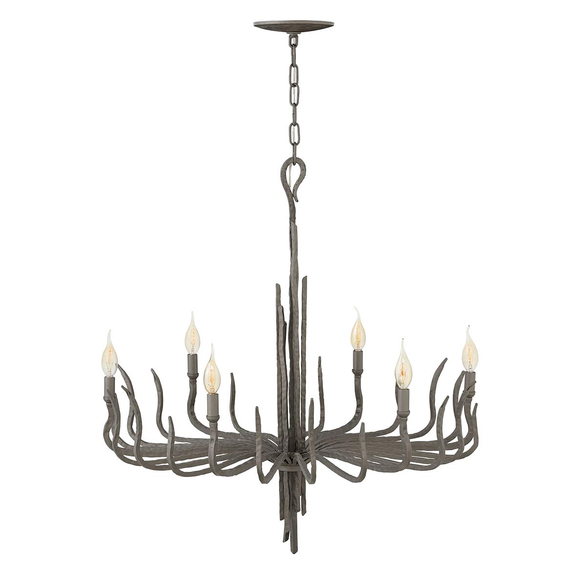 Elstead - HK-SPYRE6C-MMB - Spyre 6 Lustre lumineux - Bronze métallique mat