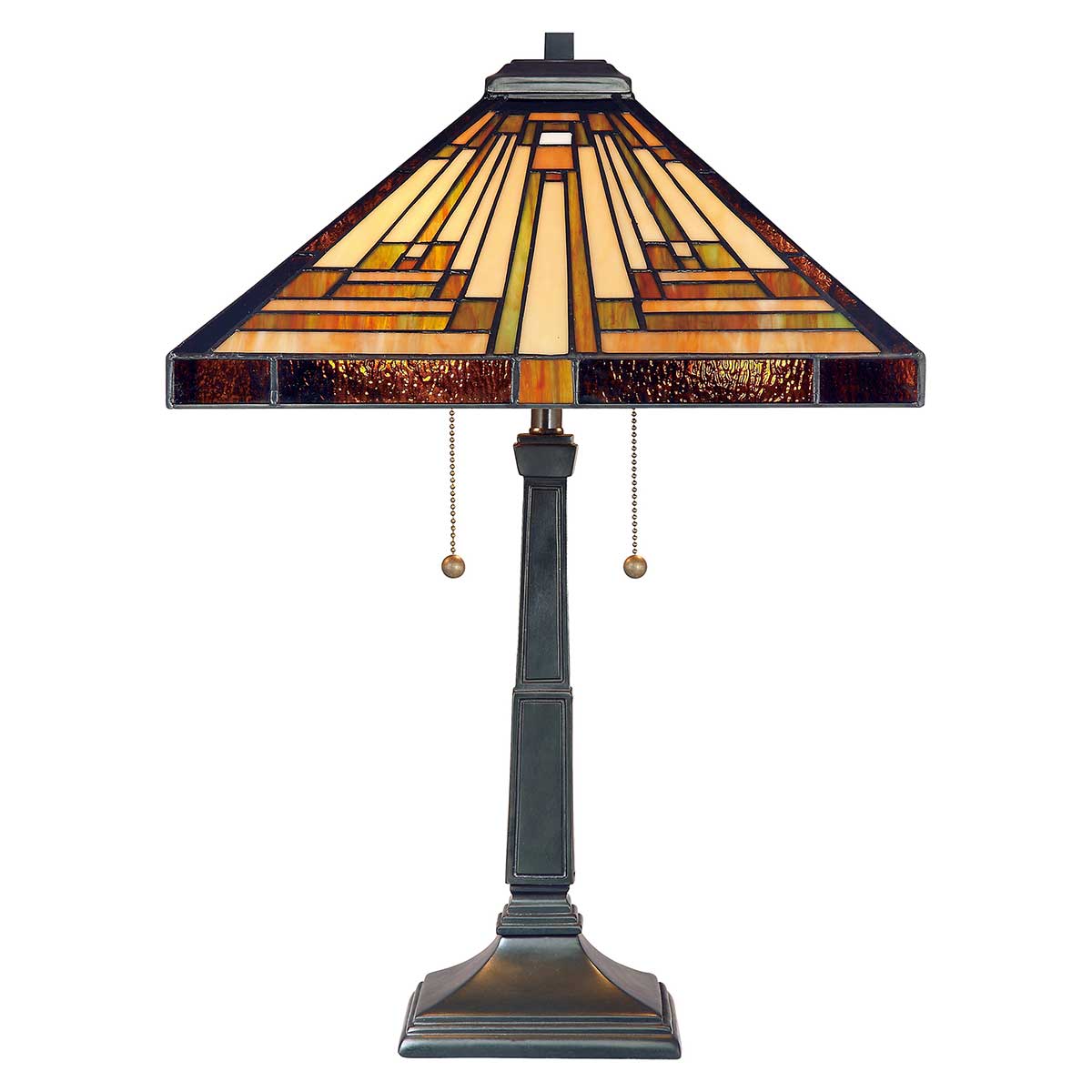 Elstead - QZ-STEPHEN-TL - Stephen 2 Light Tischleuchte - Vintage Bronze