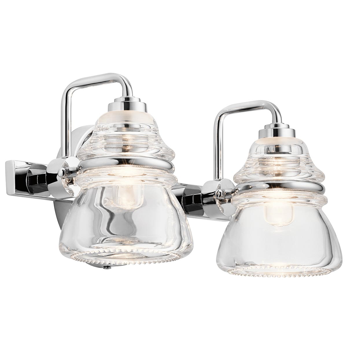 Elstead - KL-TALLAND2-PC-BATH - Talland Applique murale 2 lumières - Chrome poli