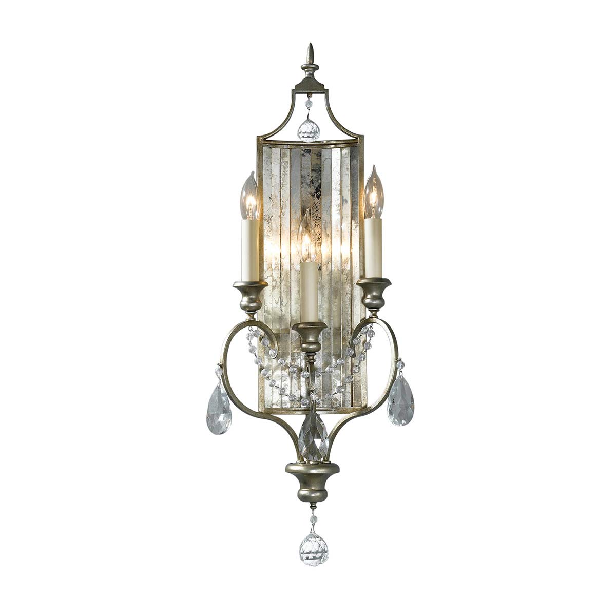 ElsteadGianna Applique murale à 3 lumières - Argent doré