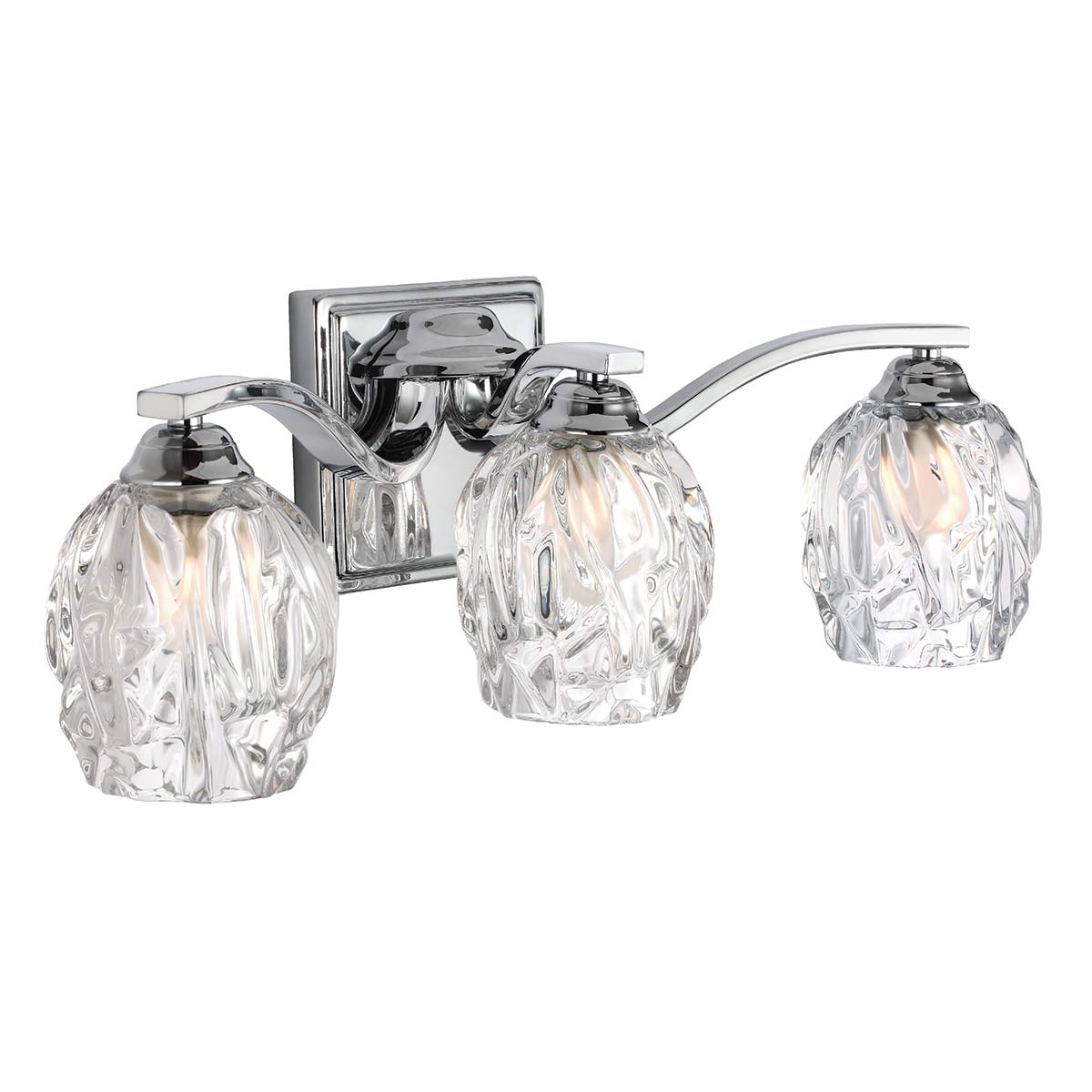 Elstead - FE-KALLI3-BATH - Kalli 3 lampes au-dessus du miroir - chrome poli