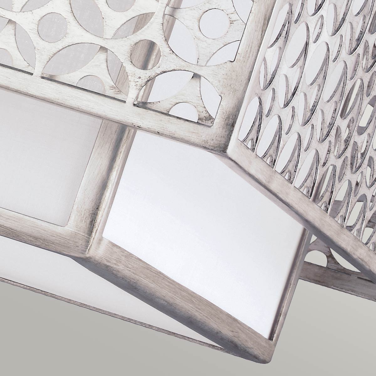 Kenney 3 suspension lumineuse - Sunrise Argent der Firma Elstead