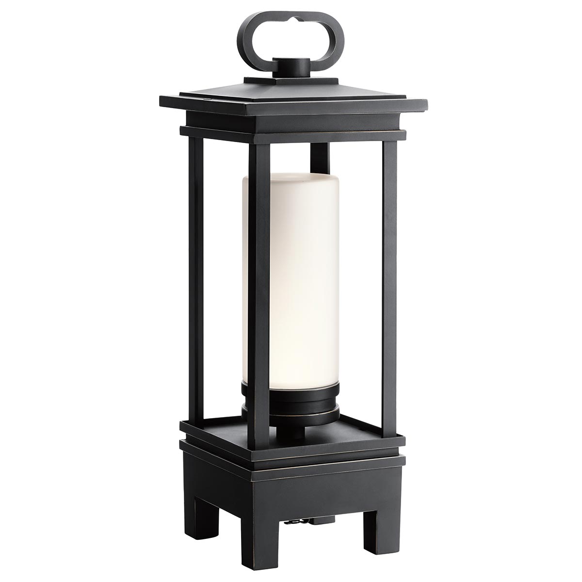 Elstead - KL-SOUTH-HOPE-BT-A-OZ - South Hope Lanterne haut-parleur Bluetooth portable - prise UK - bronze brossé